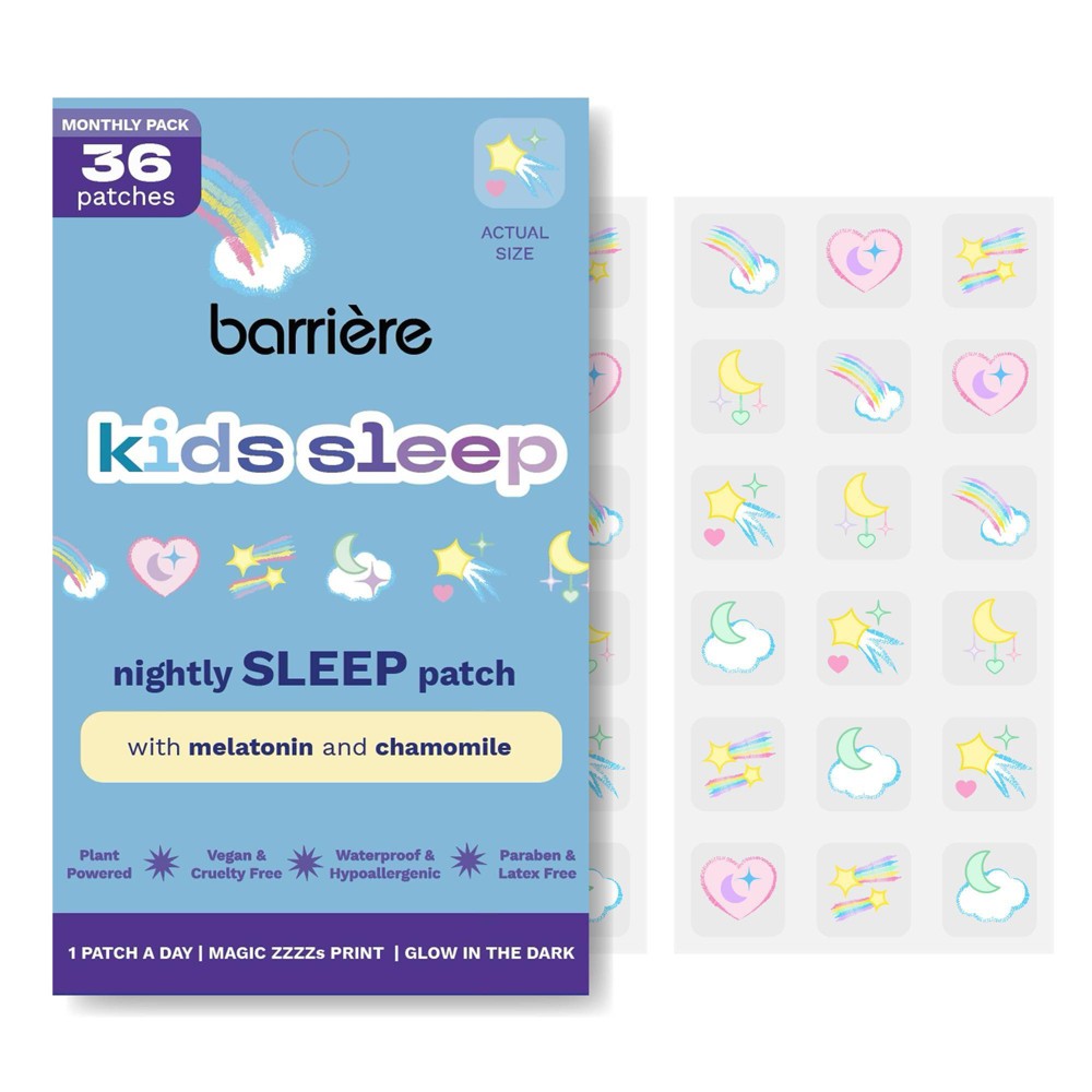 barriere Kids' Sleep Melatonin Magic Zzzzs Patches - 36ct: Dietary Supplements, 36 Patches