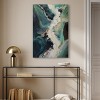 Art Remedy Sage River Blue Abstract Wall Art Unframed - 2 of 4