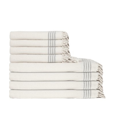 Olive & Linen Whisper Weight Natural Turkish Towel Bundle