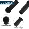 Unique Bargains Bike Handlebar Grips Covers 4.8" Black 1 Pair - 4 of 4