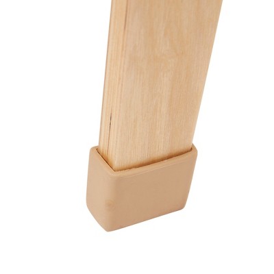 Natural Birch Plywood Stackable Kids Chair, 12in Seat Height, 2-Pack