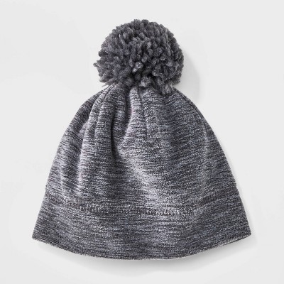 Image of Baby Solid Beanie - Cat & Jack™ Gray 12-24M