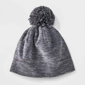 Toddler Solid Beanie - Cat & Jack™ Gray