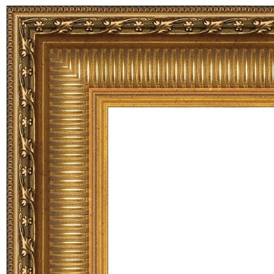 Grande Gold-Toned Framed Canvas Painting, 47.25" x 38.25"