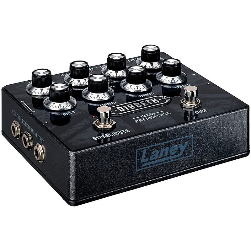 Laney Digbeth Series Bass Pre-Amp Effects Pedal Black, 2 of 6
