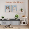 Yardgrace Indoor/Outdoor Cat House Resin Weatherproof - 4 of 4