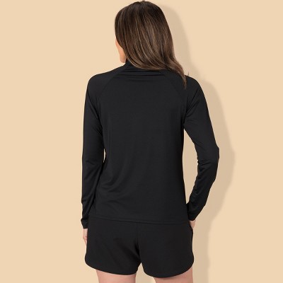 Lands' End Women's Long Sleeve Rash Guard