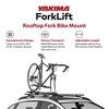 YAKIMA ForkLift Rooftop Fork Style Bike Mount, Fits StreamLine Crossbars, Easy To Adjust Sliding Wheel Tray, Fits Most Disc Brakes, Tool Free Install - 2 of 4