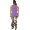 Just Love Womens Tank & Pant Cute Pajama Set - Ribbed PJ Sets Sleepwear Loungewear - 3 of 3