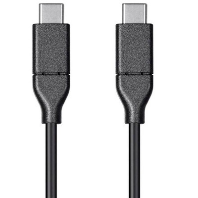 Monoprice USB C to USB C 2.0 Cable - 2 Meters (6.6 Feet) - Black | 480Mbps, 5A, 30/26AWG, Type C, Compatible with iPad Pro / MacBook Pro / Samsung