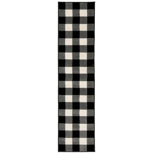 Oriental Weavers Georgia 678D0 Black/ Ivory Indoor Area Rug - 1'10" x 7'6" - 1 of 4