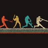 Men's Design By Humans Vintage Distressed Baseball Swing By LuckyCharm99 T-Shirt - 2 of 2