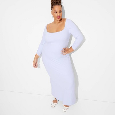 Women's Long Sleeve ButterBliss Maxi Bodycon Dress - Wild Fable™