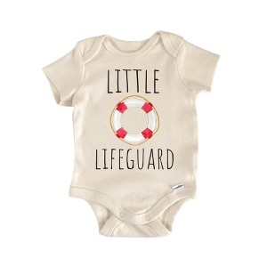 Little Lifeguard Beach - Baby Boy Girl Clothes Infant Onesie® Funny Cute Newborn GS1 - 1 of 4