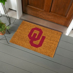 Coir Mat, 16"x28", University of Oklahoma - 1 of 4
