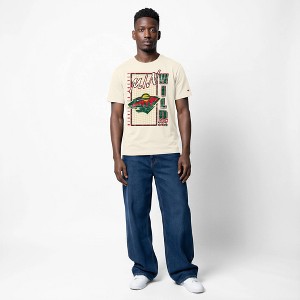 NHL Minnesota Wild Champion Men's Cream Short Sleeve T-Shirt - XL