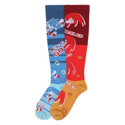 Sonic the Hedgehog Sonic and Knuckles Athletic Compression Socks