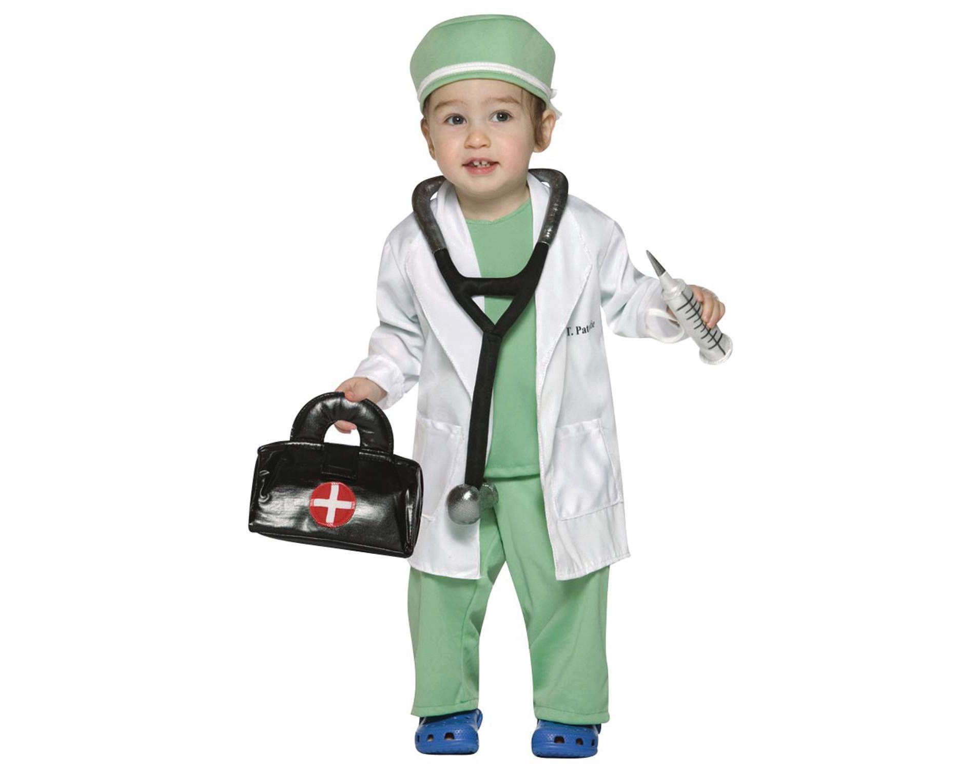 Imposta Costumes Infant Future Doctor Costume Bodysuit Light Green 18-24 Months