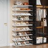 Gulches 8-Tier Bookshelf, Acrylic Bookcase Storage Display Shelf - 2 of 3