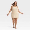 Women's Crochet Mini Shift Dress - A New Day™ - 3 of 3