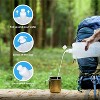 Waterdrop 16 oz Collapsible Water Pouch, Pack of 3, Hiking, Camping, Travel, BPA-Free, Reusable, Foldable - 2 of 4