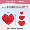 Unique Bargains Iron On Durable DIY Clothing Heart Rhinestone Patches 16 Pcs - 2 of 4