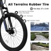 NAYSAYE Bicycle 27.5 Inch Full Suspension Mountain Bike 21 Speed with Dual Shock Absorbers for Men and Women, Black, 68.1"*27"*39.7" - 3 of 4