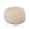 CAVINAS Faux Fur Bean Bag Chair,Lazy Sofa Chair with High Density Foam,Lounge Chair for Living Room - 3 of 4