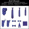 Jacob Alexander Men's Merry Christmas Jolly Ole Santa Regular Length Neck Tie - 2 of 2