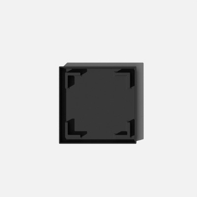 Black Polyethylene Nobleton Planter Tray Set of 2