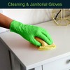 FifthPulse Nitrile Exam Gloves - Green - Box of 50, Perfect for Cleaning, Cooking & Medical Uses - 4 of 4