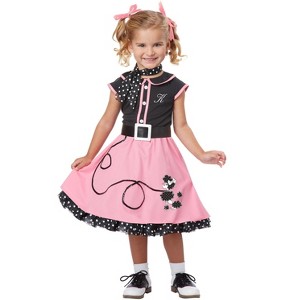 California Costumes 50's Poodle Cutie Toddler Girls' Costume - 1 of 1