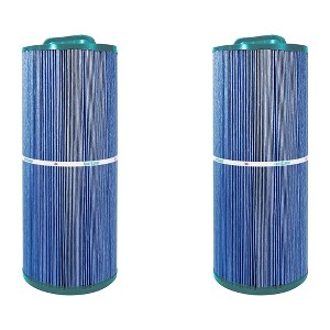 Hurricane Filters 2 Pack Elite Aseptic Spa Filter Cartridge for PPM50SC-F2M, Unicel 5CH-502, Filbur FC-0195, Pacific Marquis Spas, and Cal Spas, Blue - 1 of 4