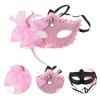 Unique Bargains Lily Princess Half Face Party Mask 1 Pc - 3 of 4