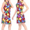 HAPPY BAY Women's Summer Loose Casual Bathing Suit Mini Vacation Beach Dress Beachwear Swim Suit Cover Ups for Women - 2 of 4