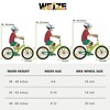 Kids Bike, 16 Inch Children Bicycle for Boys Girls Ages 4-6 Years Old, Rider Height 38-48 Inch, Coaster Brake (Red) - 4 of 4