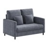 GustoWave 52" Sofa Accent Chair, Chenille Loveseat Reading Couch for Bedroom, Tool-Free Setup Living Room Accent Couch - 2 of 4