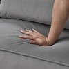 72.8" Velvet Futon Sofa Bed with Adjustable Armrests & Recliner Function - 2 of 4