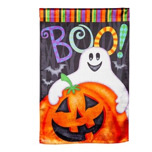 Halloween Friends House Lustre Flag - 1 of 1