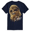 Men's - Star Wars - Chewy Face Short Sleeve Graphic T-Shirt - 2 of 4