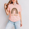 Simply Sage Market Women's You Belong Rainbow Short Sleeve Graphic Tee - 2 of 4