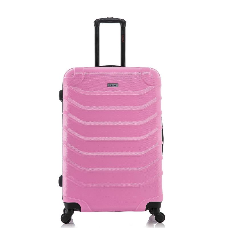 InUSA Endurance Lightweight Hardside Medium Checked Spinner Suitcase, 4 of 11