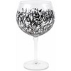 Pavilion Gift Company - Black Vines - 24 oz Hand Decorated Glass - Drinkware - 4 of 4