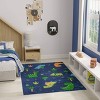 Nourison Washable Imagination Dinosaurs Non Skid Woven Area Rug - image 2 of 4