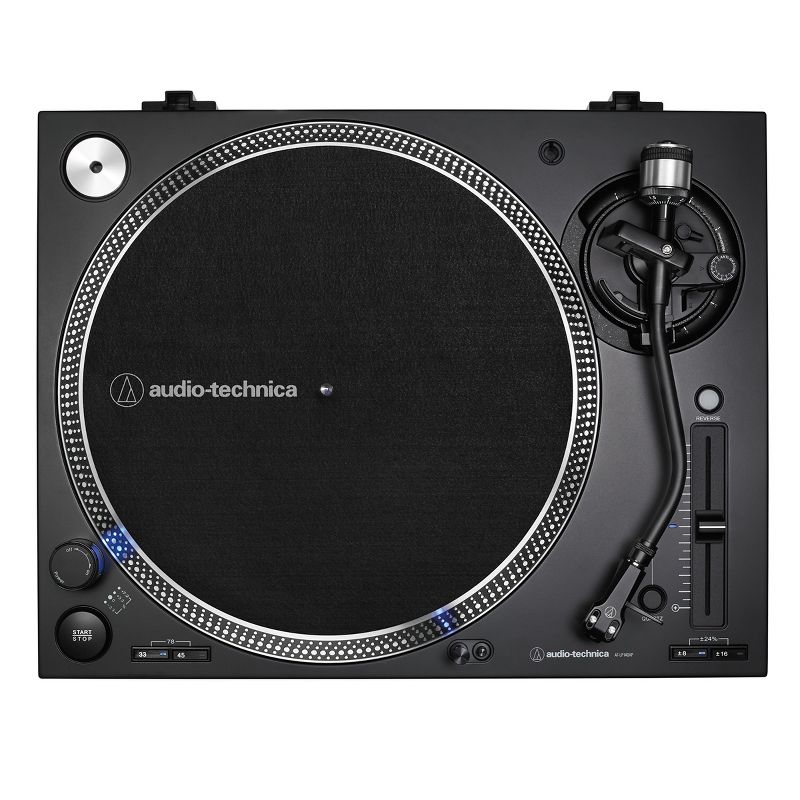 Audio-Technica AT-LP140XP-BK Direct-Drive Professional DJ Turntable (Black), 3 of 7