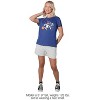 Women's Spongebob Squarepants Karate Sandy Loose T-Shirt Royal - 3 of 4