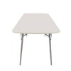 30"x72" Heavy Duty Fold In Half Table Speckled Gray - Hampden Furnishings - 3 of 4