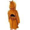 Scooby Doo Toddler Hooded Costume Robe Soft Plush w/ Ears - 4 of 4