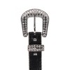 CTM Girl's Studded Heart Western Style Belt - 3 of 4