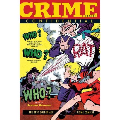 Crime Comics Confidential: The Best Golden Age Crime Comics - by  Steven Brower (Paperback)